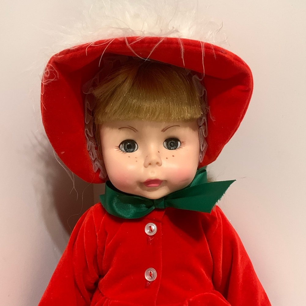 Hattie doll Christmas collectible Effanbee